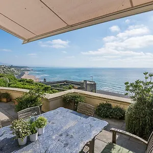  Appartement Ametsa, Luxury Flat, Terrace And Wonderful Seaview, In France